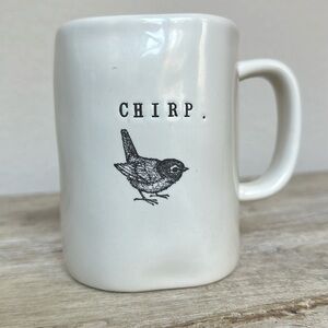Rae Dunn Magenta Chirp Ceramic Tea Coffee Cup Mug